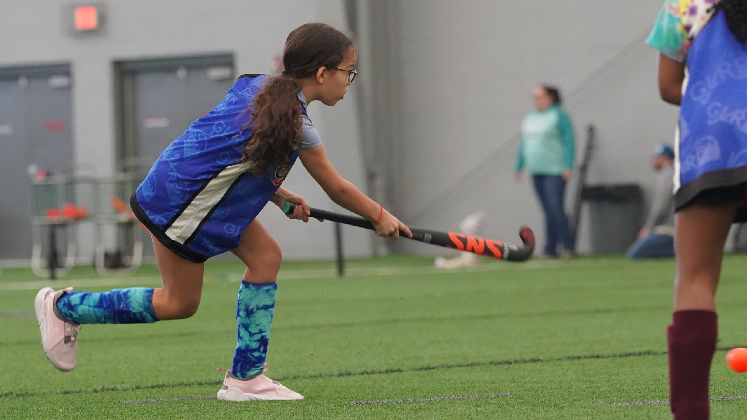 great lakes regional field hockey youth athlete in action